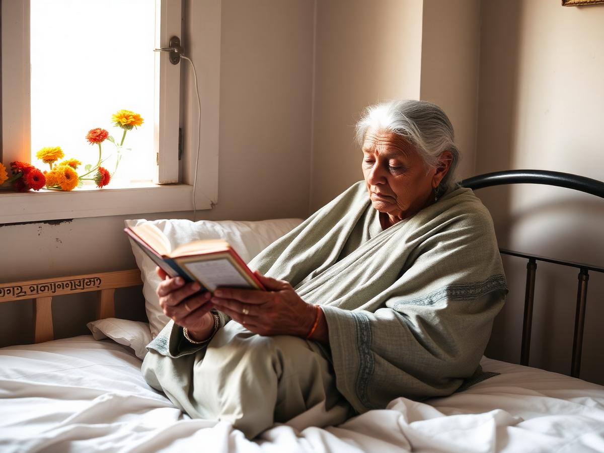 Morning light, a familiar book, a quiet prayer.