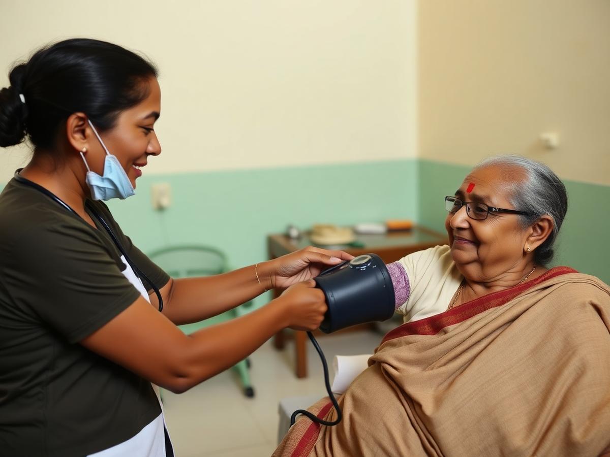 Weekly check-ups so health doesn't become a worry.